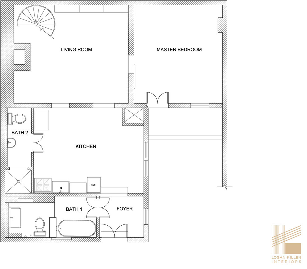 Houzz США: Дом в ретро-стиле во Французском квартале