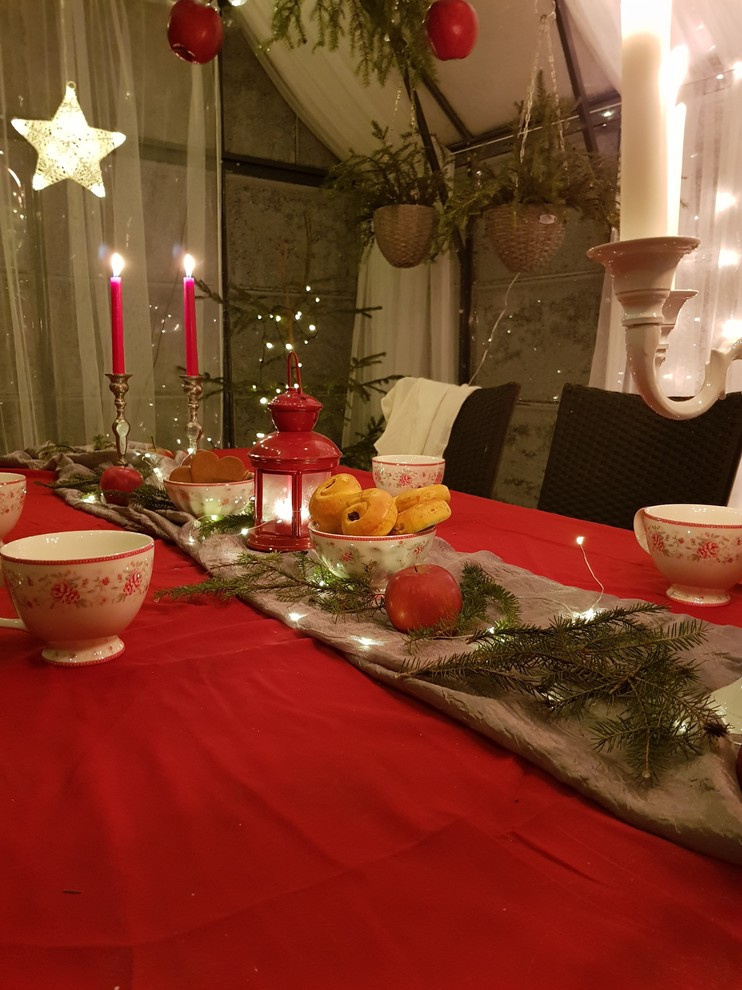 Houzz Швеция: Оранжерея, где отмечают праздники... даже в −26°С