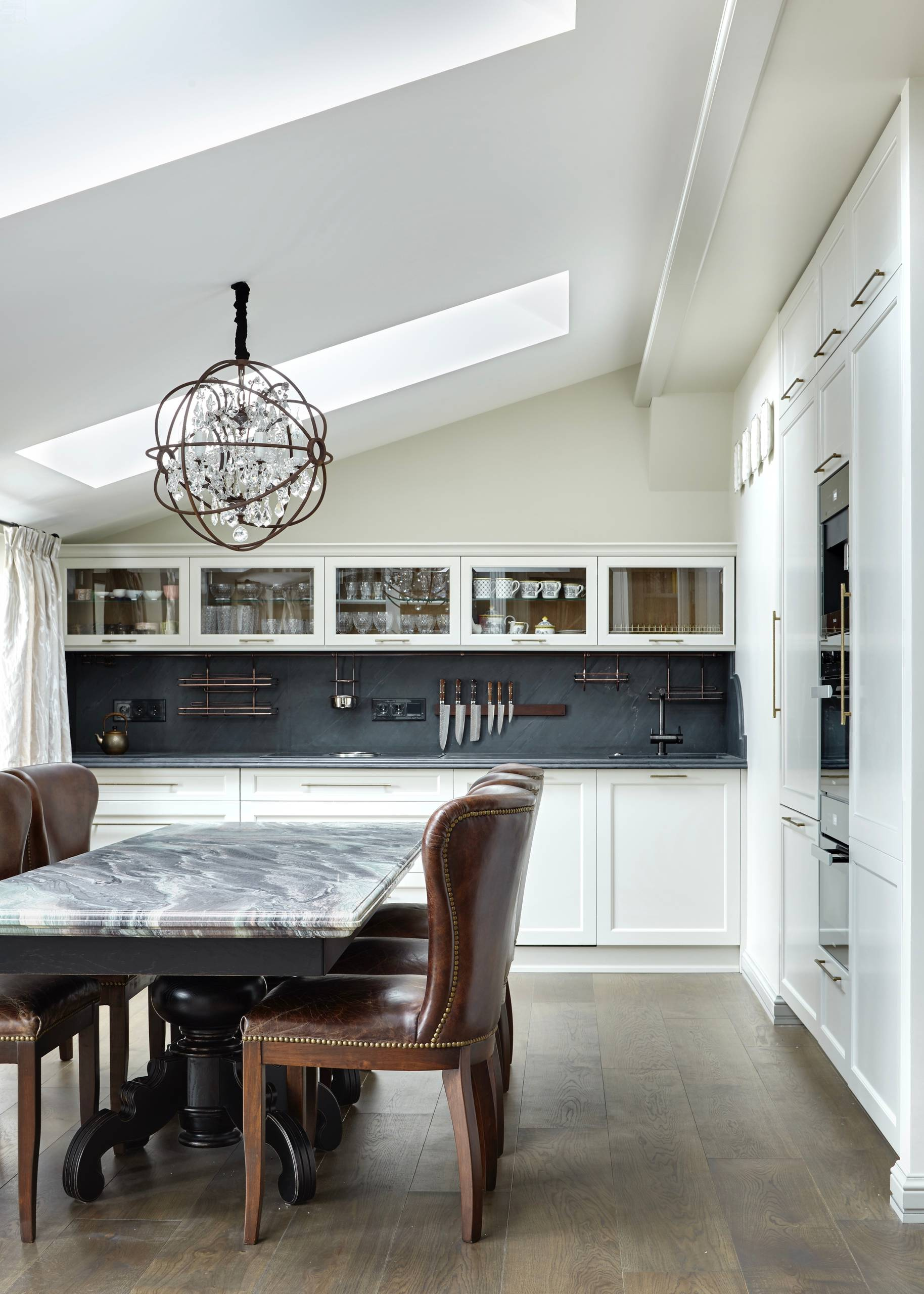 Houzz тур: Квартира с мансардой и террасой в центре Москвы