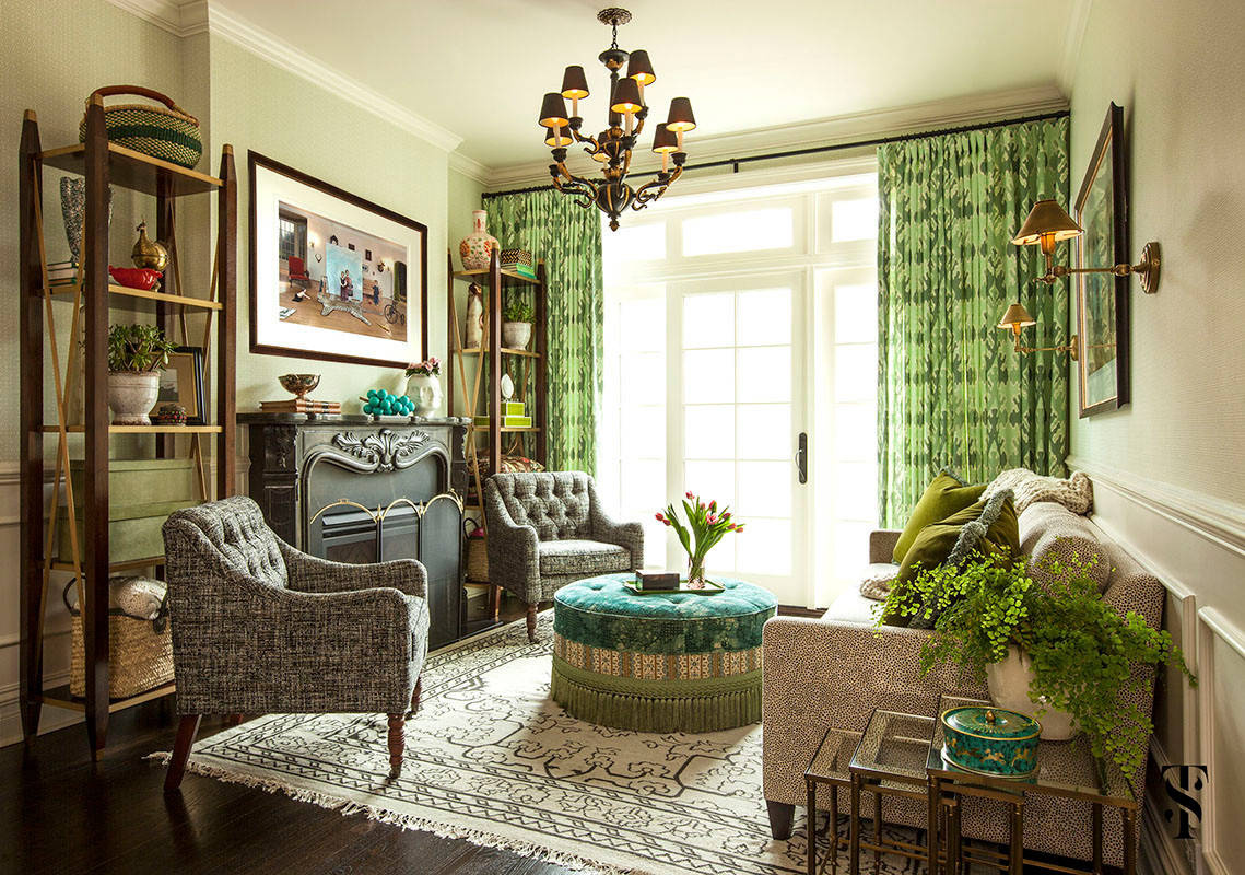 Houzz США: Яркий дом в Чикаго по мотивам фильмов Уэса Андерсона