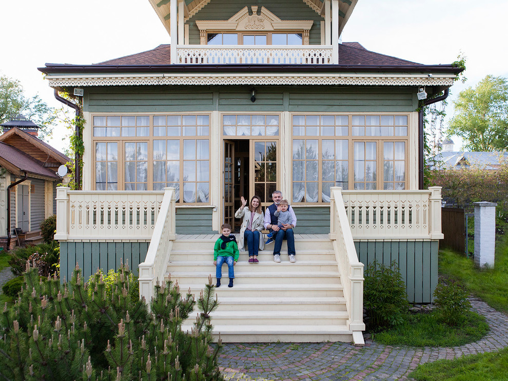 В гостях: Дом Вадима Дымова  и Евгении Зеленской в Суздале