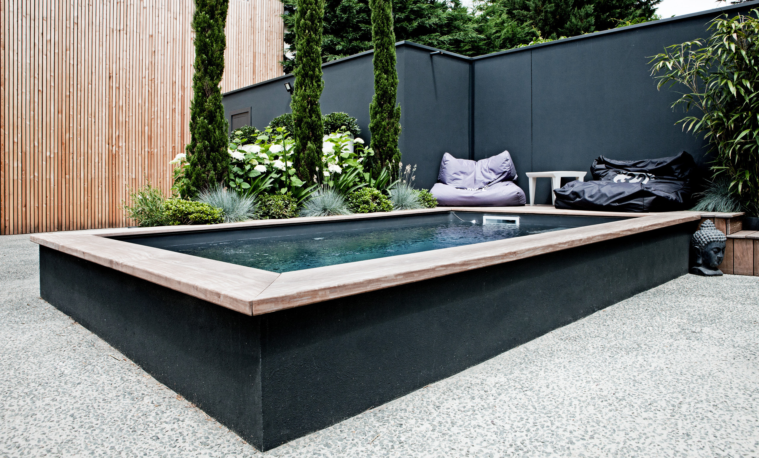 Фотоохота: 20 мини-бассейнов для небольших садов