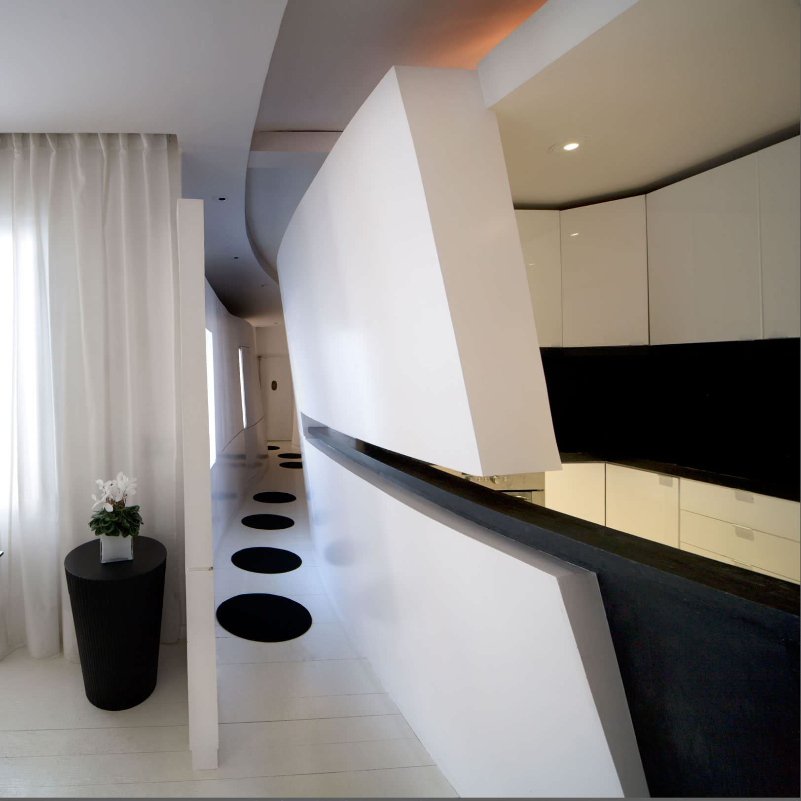 Houzz Испания: Пентхаус с хитрой планировкой в Мадриде