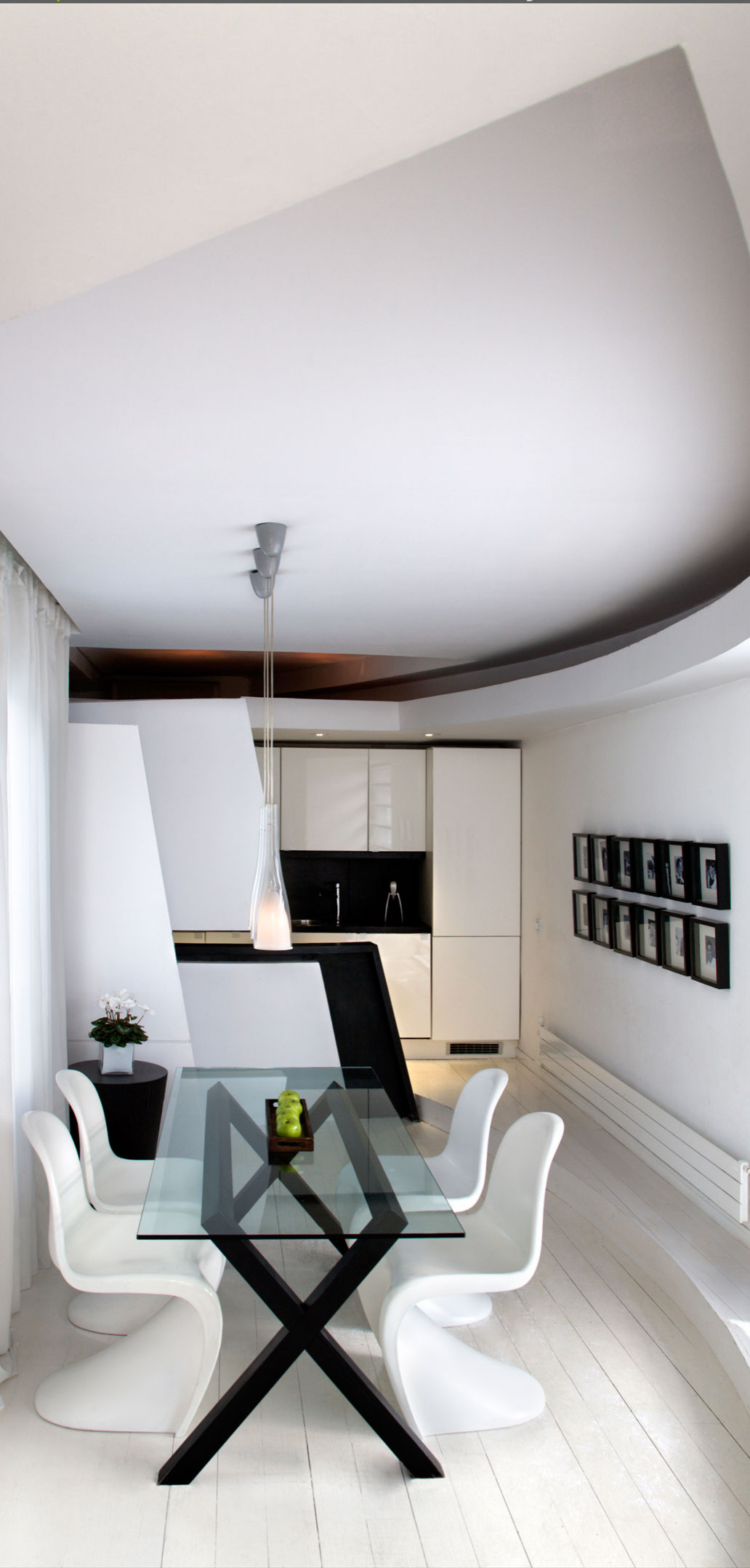 Houzz Испания: Пентхаус с хитрой планировкой в Мадриде