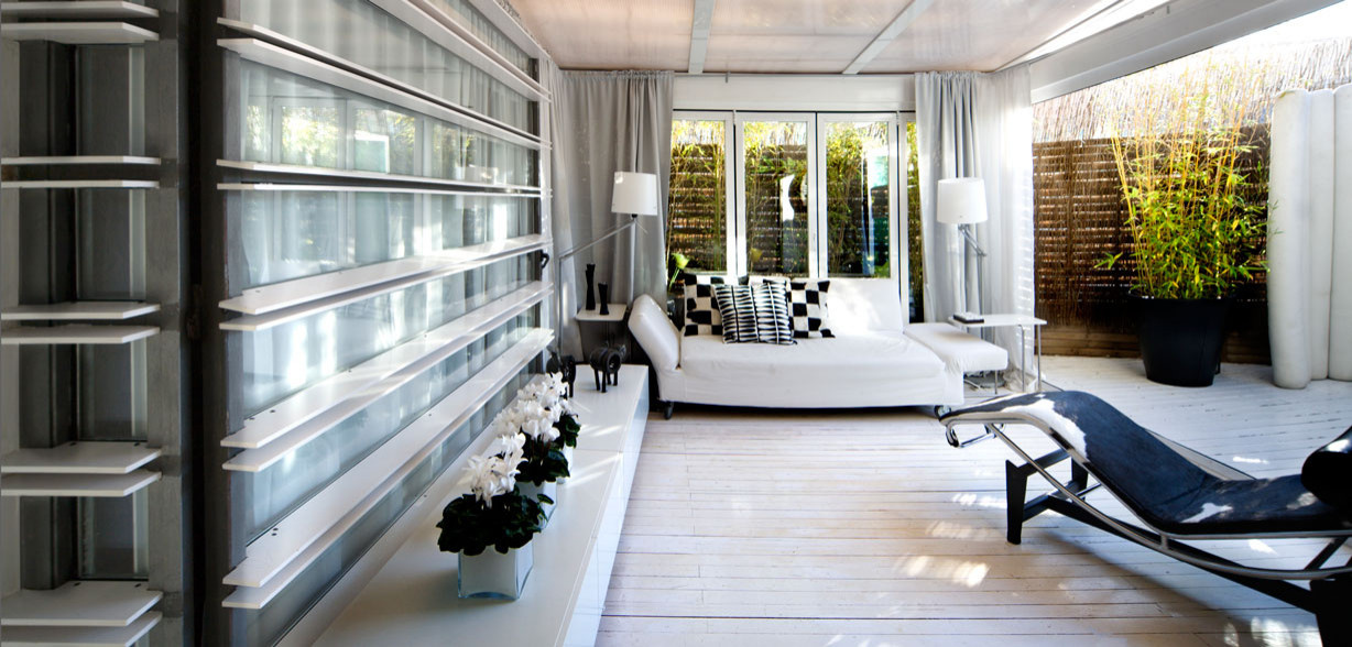 Houzz Испания: Пентхаус с хитрой планировкой в Мадриде