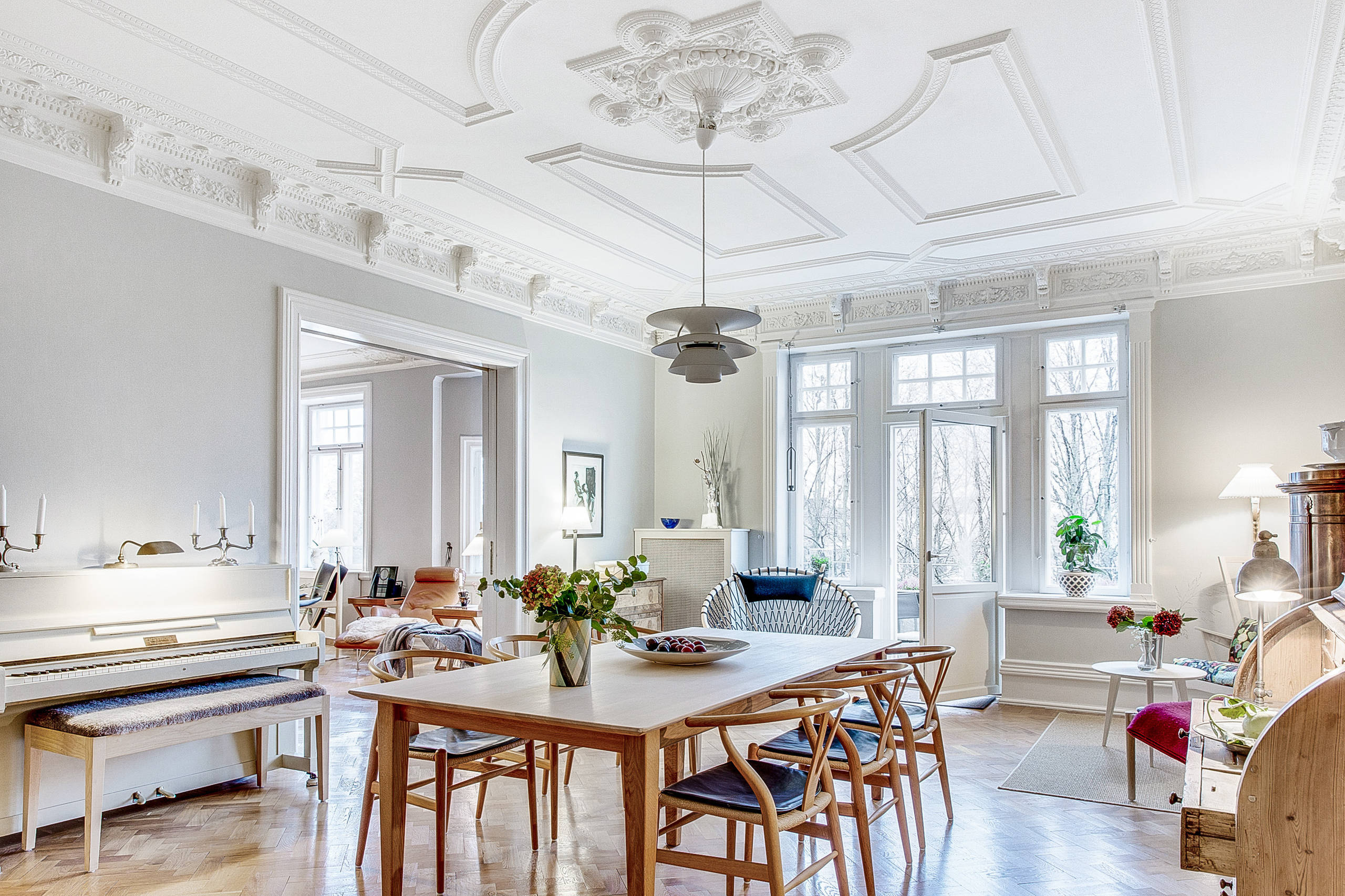 Houzz Швеция: Нордический стиль для датчанина и шведки