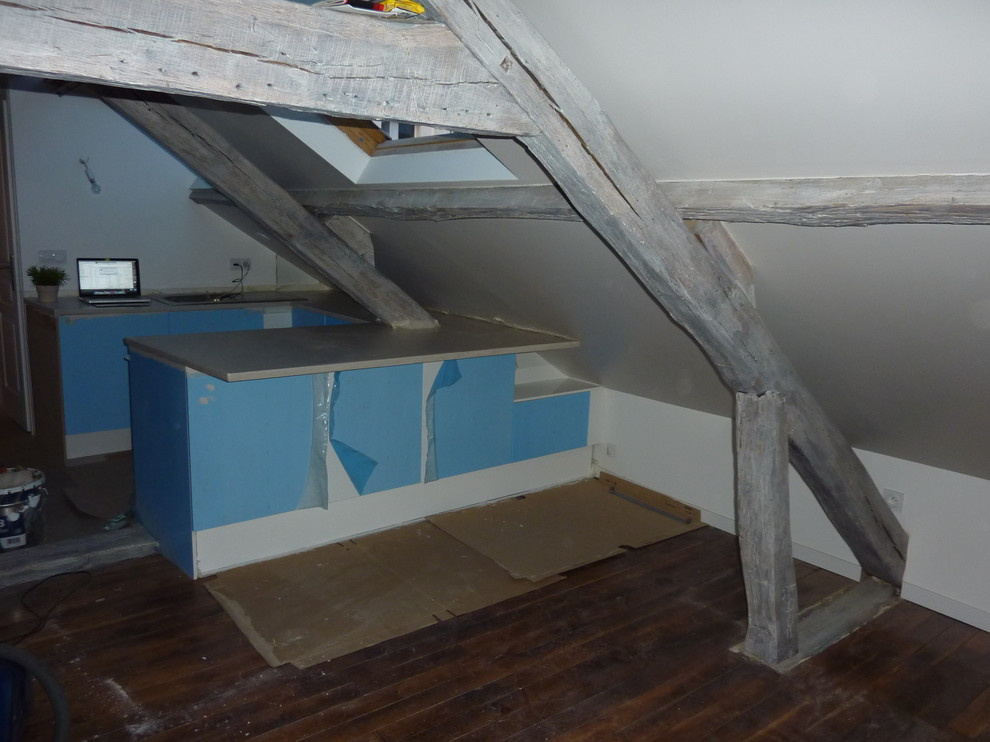 До и после: Студенческая квартира под крышей