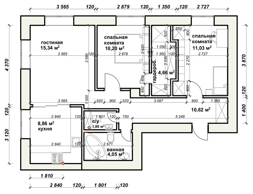 В гостях: Грузинские картины и бабушкина мебель в «сталинке»