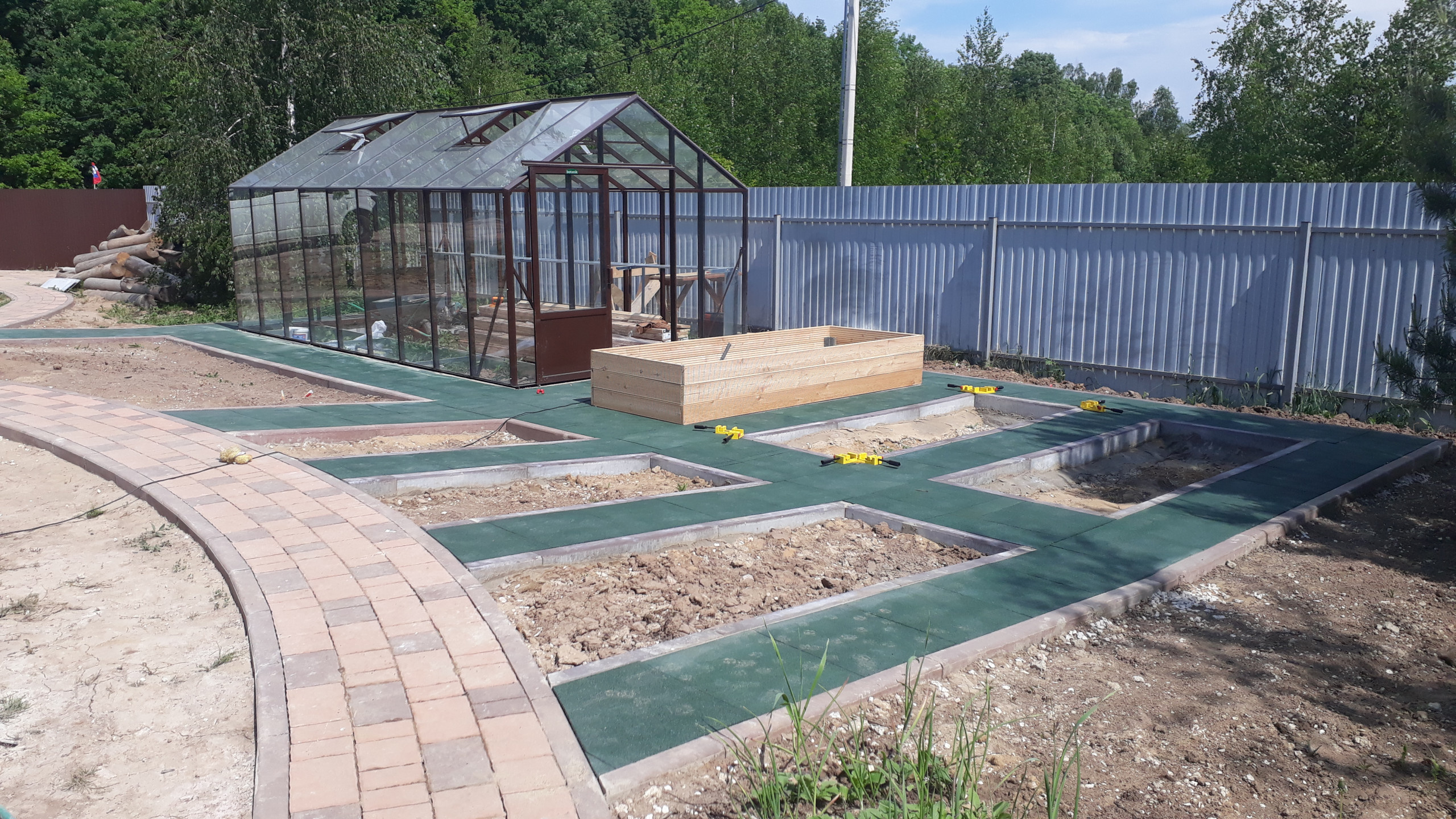 Таймлайн и бюджет проекта: Декоративный огород за 282 728 ₽