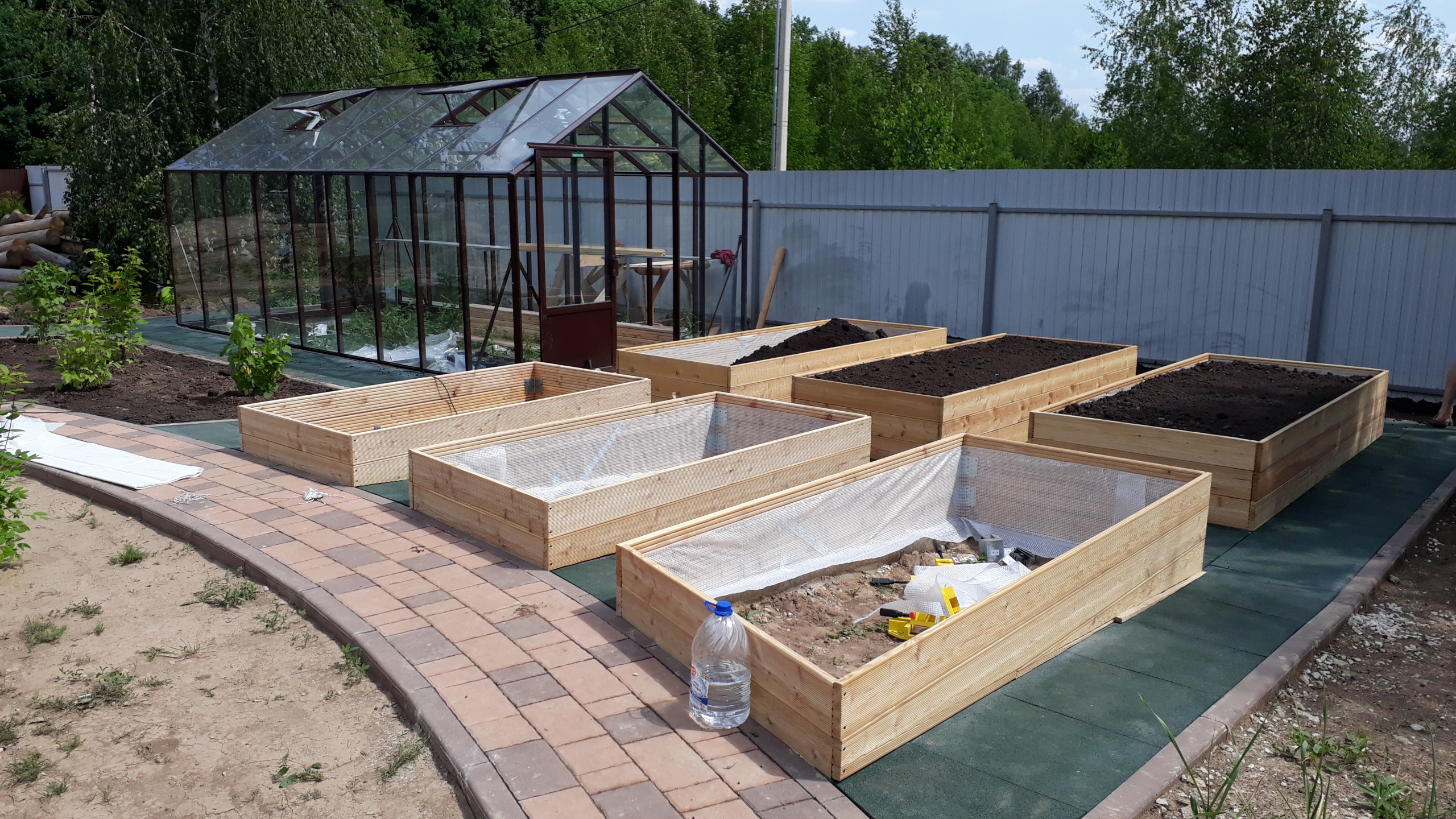 Таймлайн и бюджет проекта: Декоративный огород за 282 728 ₽