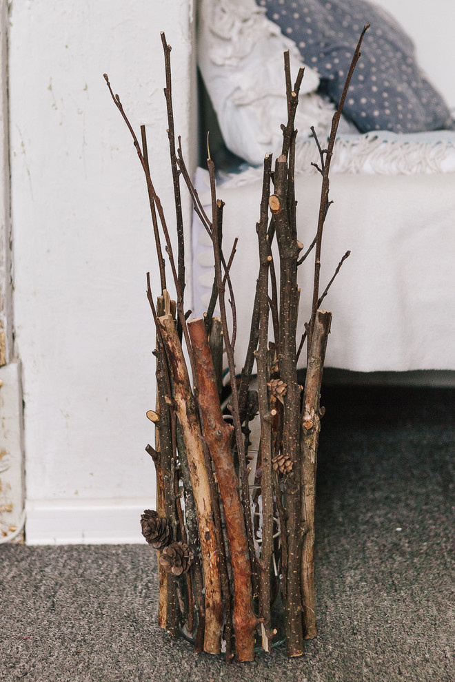 Своими руками: Светильник из веток