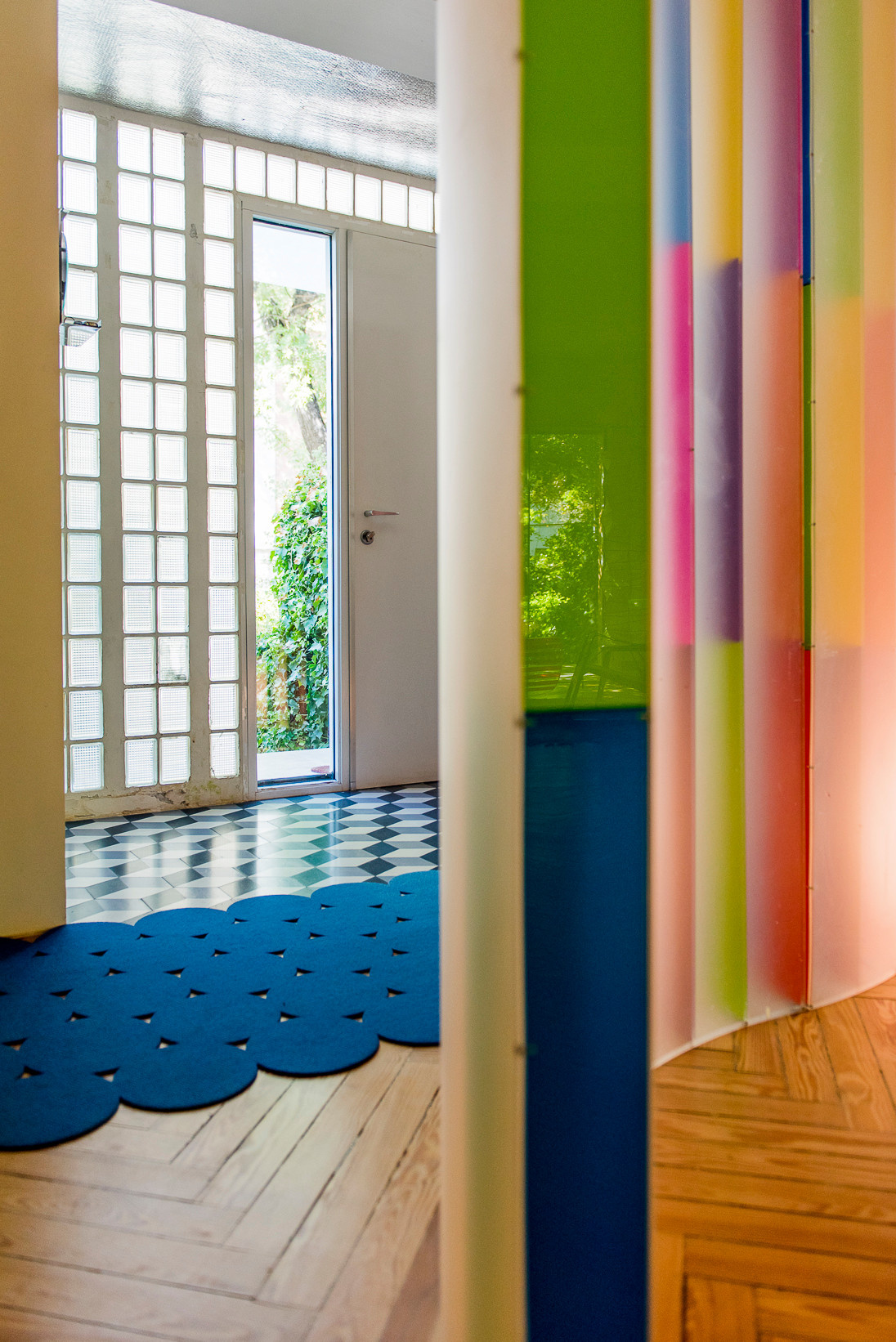 Houzz Испания: Дом для семьи архитекторов, полный ярких красок