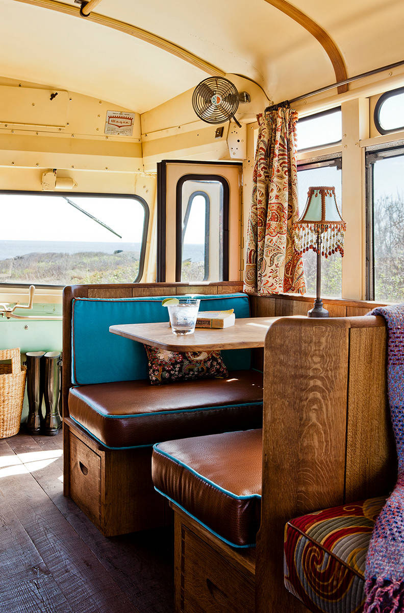 Houzz США: Хиппи-шик в автобусе «Шевроле» 1959 года