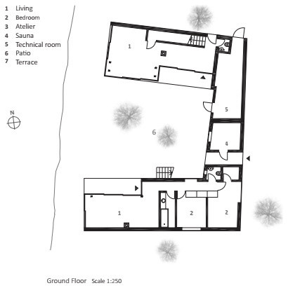 Houzz Австрия: Черный дом на озере — для трех семей