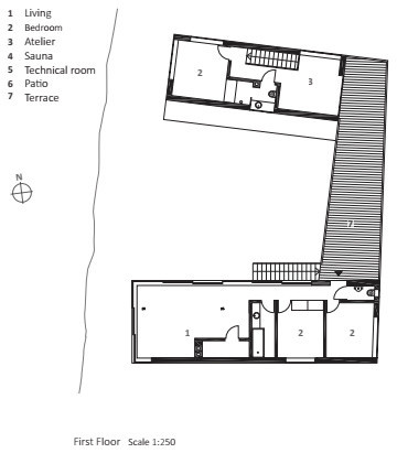 Houzz Австрия: Черный дом на озере — для трех семей