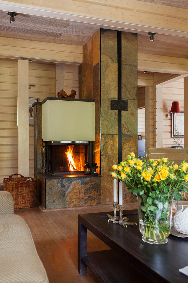 В гостях: Подмосковное шале на участке с историей