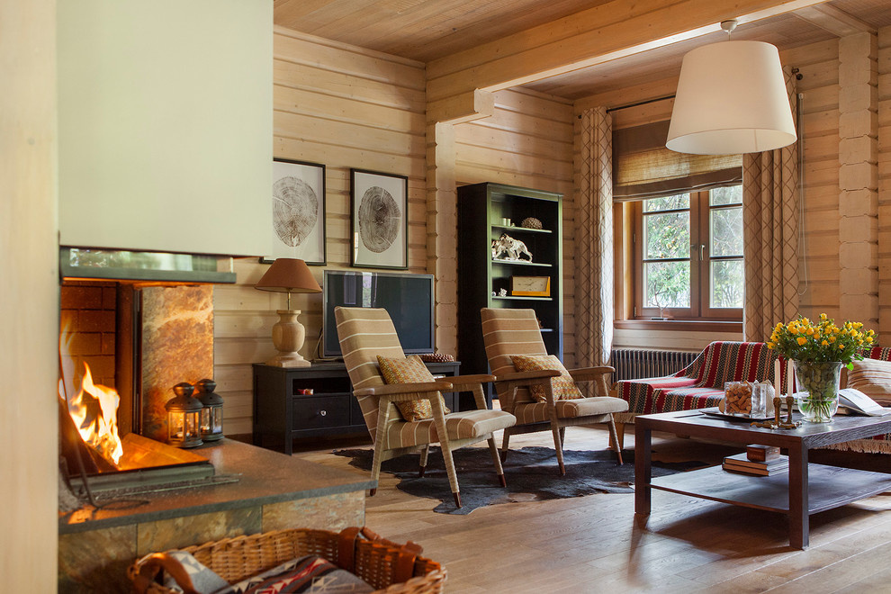 В гостях: Подмосковное шале на участке с историей