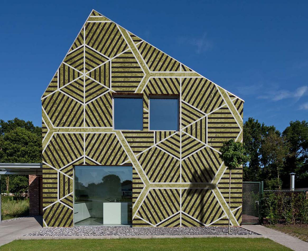 Тренд: Обои для внешних стен (фасада) дома