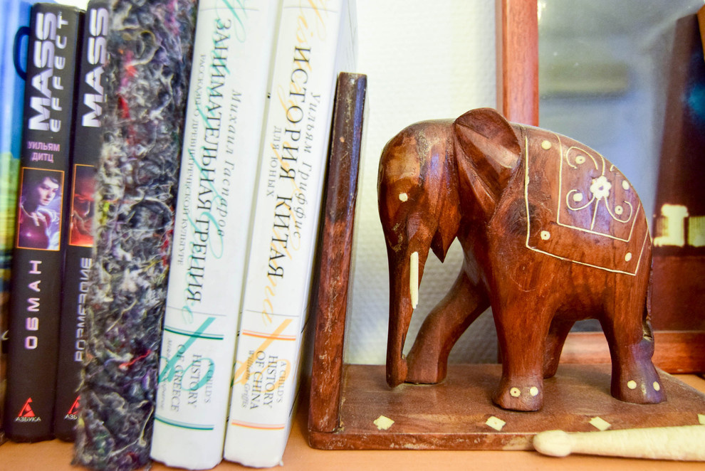 В гостях: Квартира с огромной гостиной, белыми быками и черным мопсом