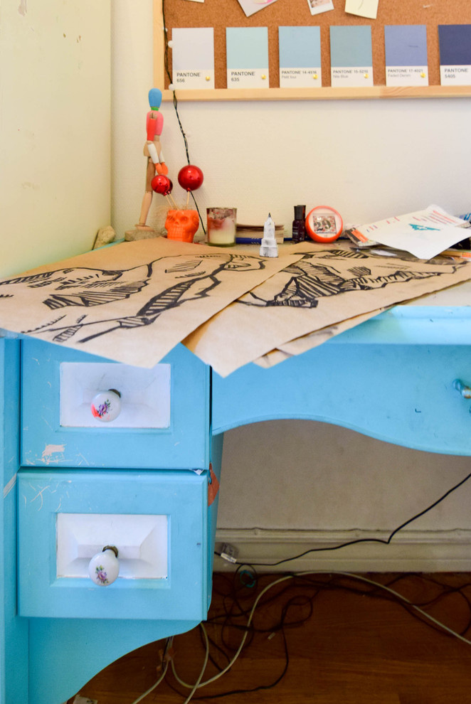 В гостях: Квартира с огромной гостиной, белыми быками и черным мопсом