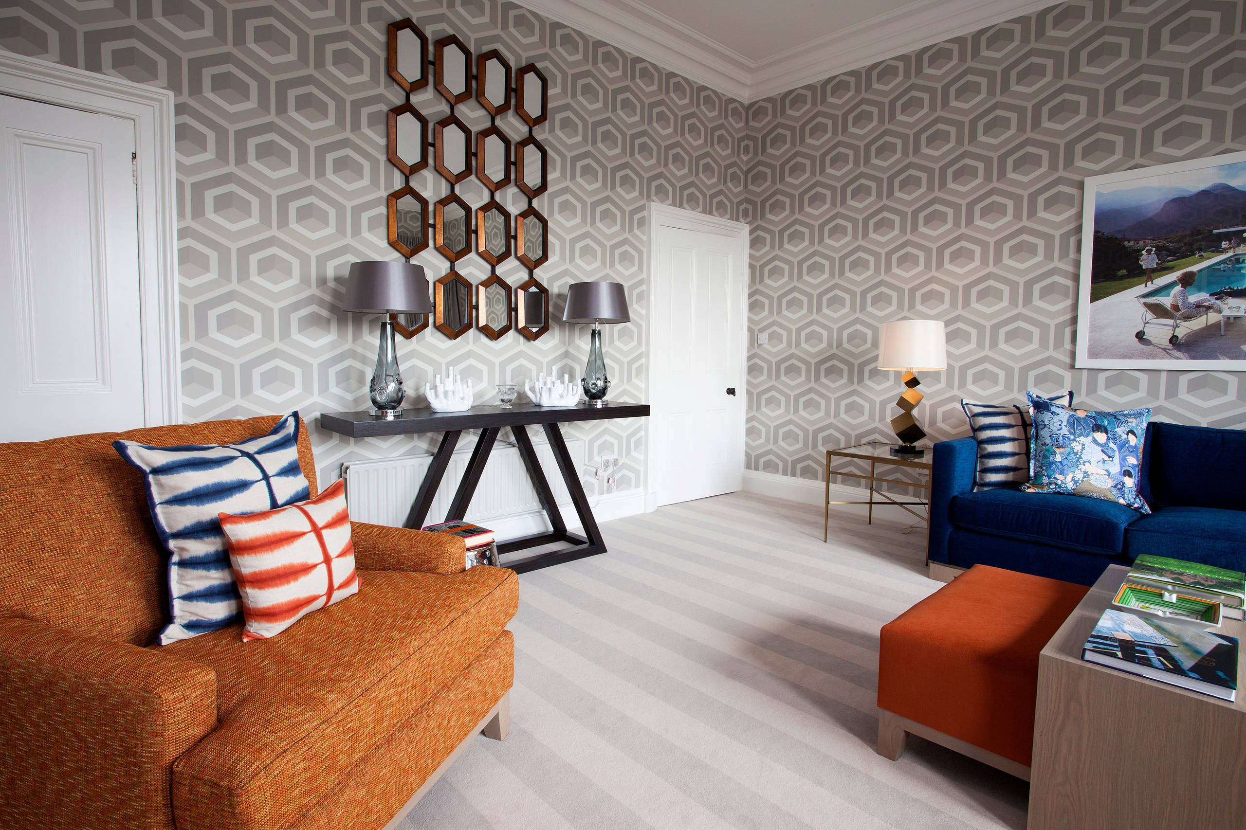 Houzz Британия: Гламурная квартира в эдинбургском Вест-Энде