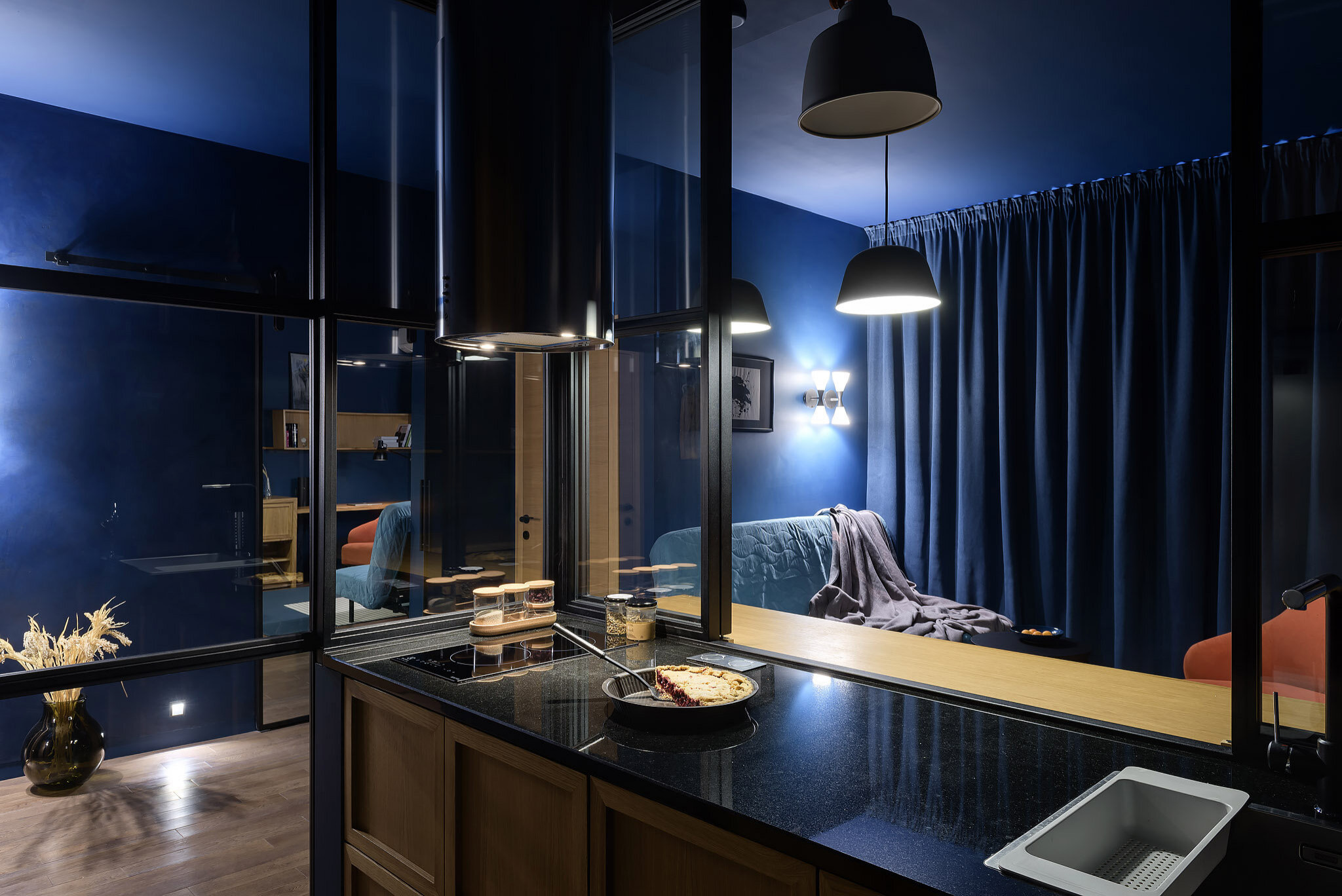 Houzz Украина: Небольшая квартира для молодой пары и двух котов