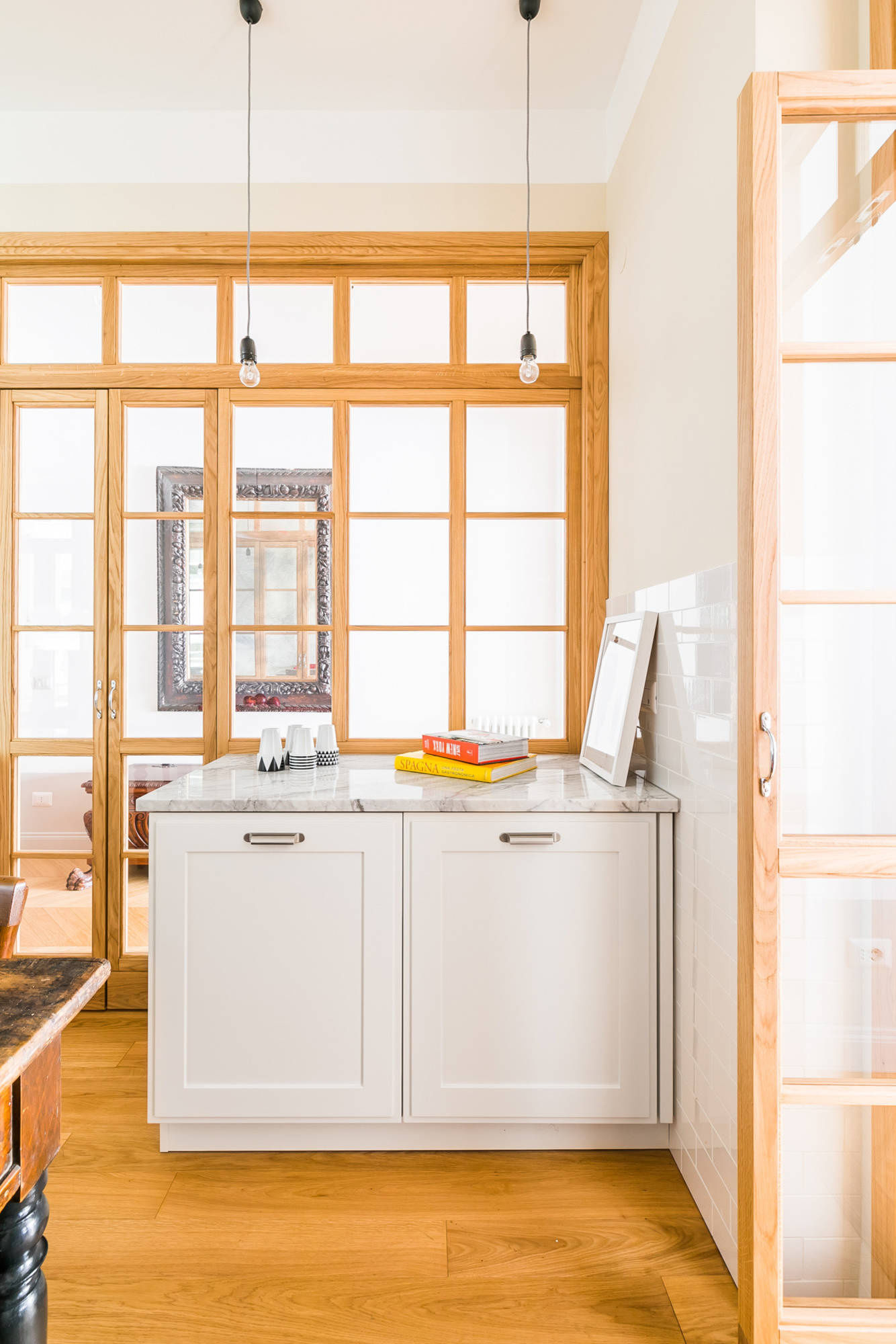 До и после: Кухня в Риме, где прорубили окно