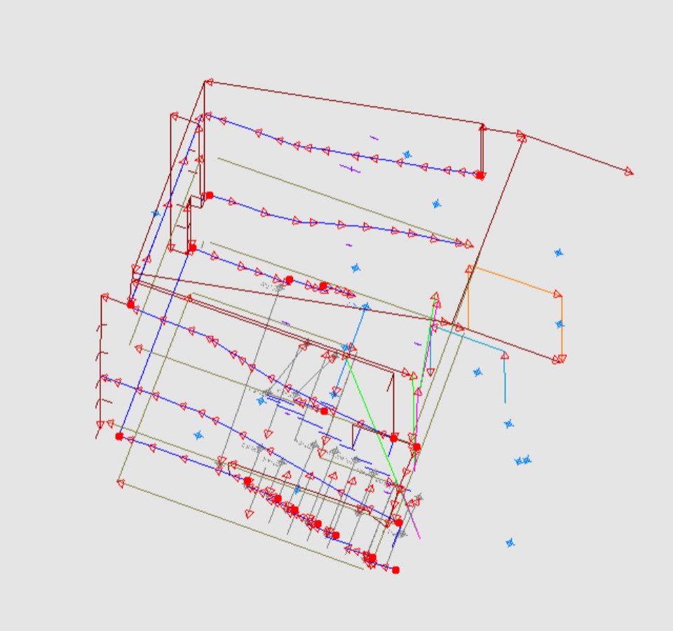 До и после: Лестница с «разрезанными» ступенями