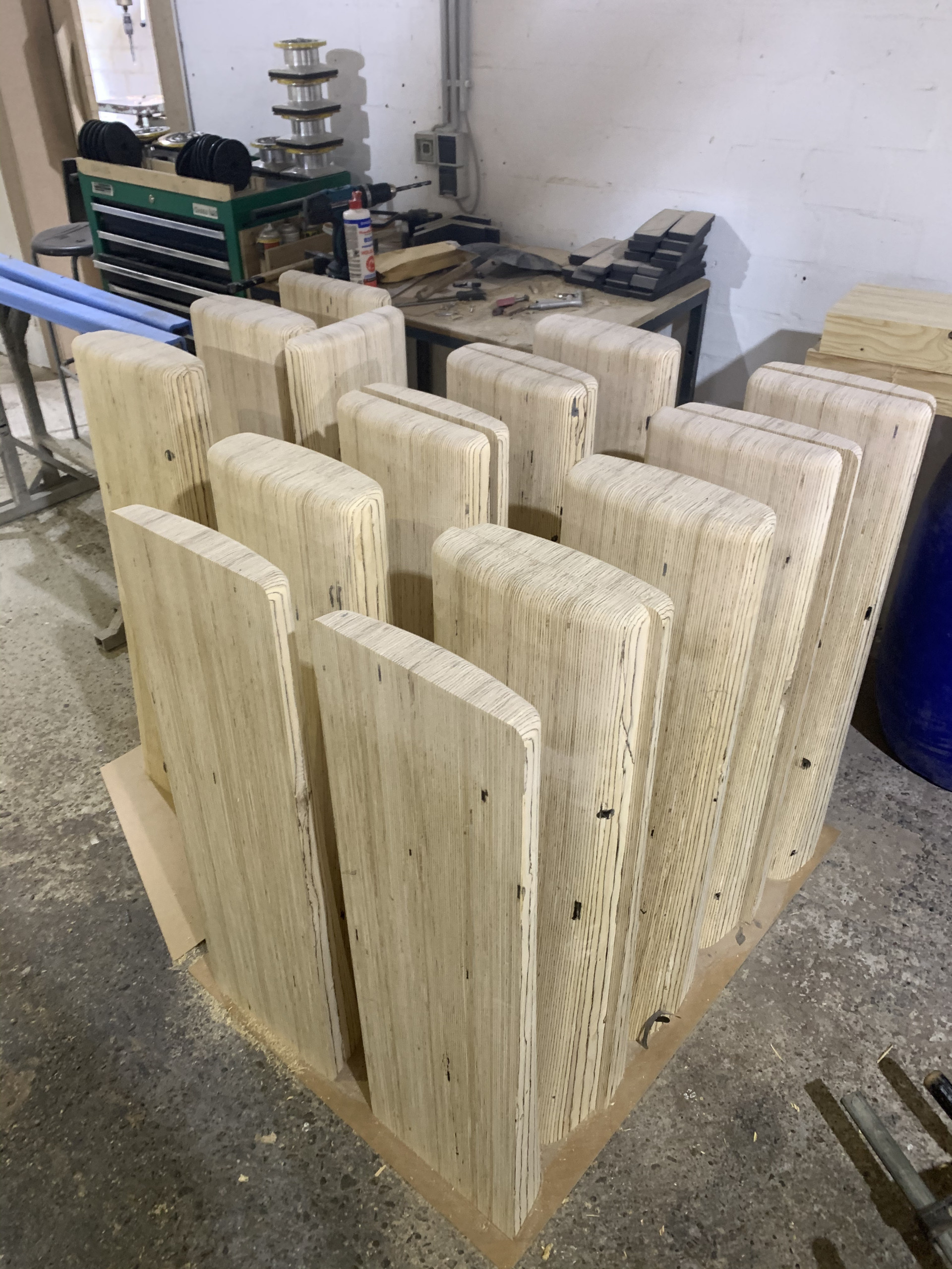 До и после: Лестница с «разрезанными» ступенями