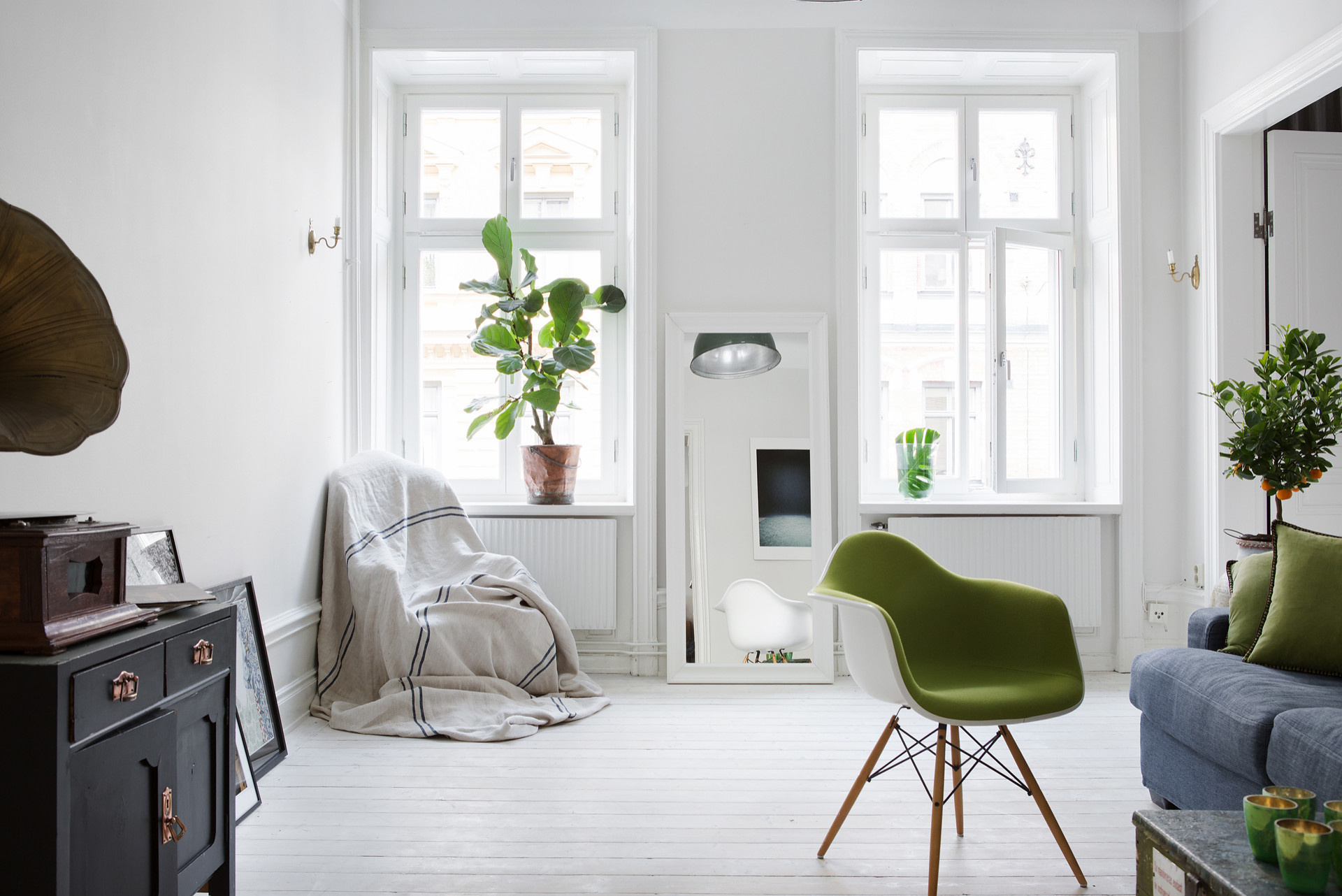 Houzz Швеция: Оазис тишины в центре Стокгольма