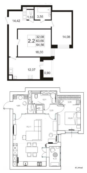 Houzz тур: Интерьер в цветах Петербурга