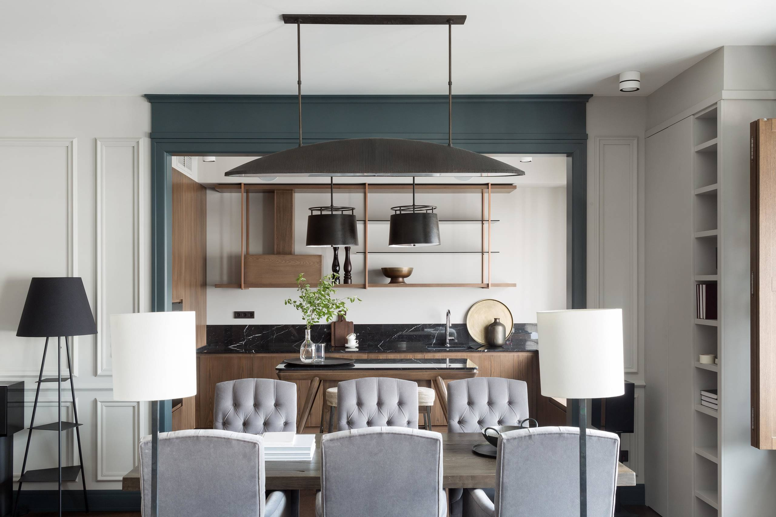 Houzz тур: Квартира с деревянными ставнями в центре Москвы