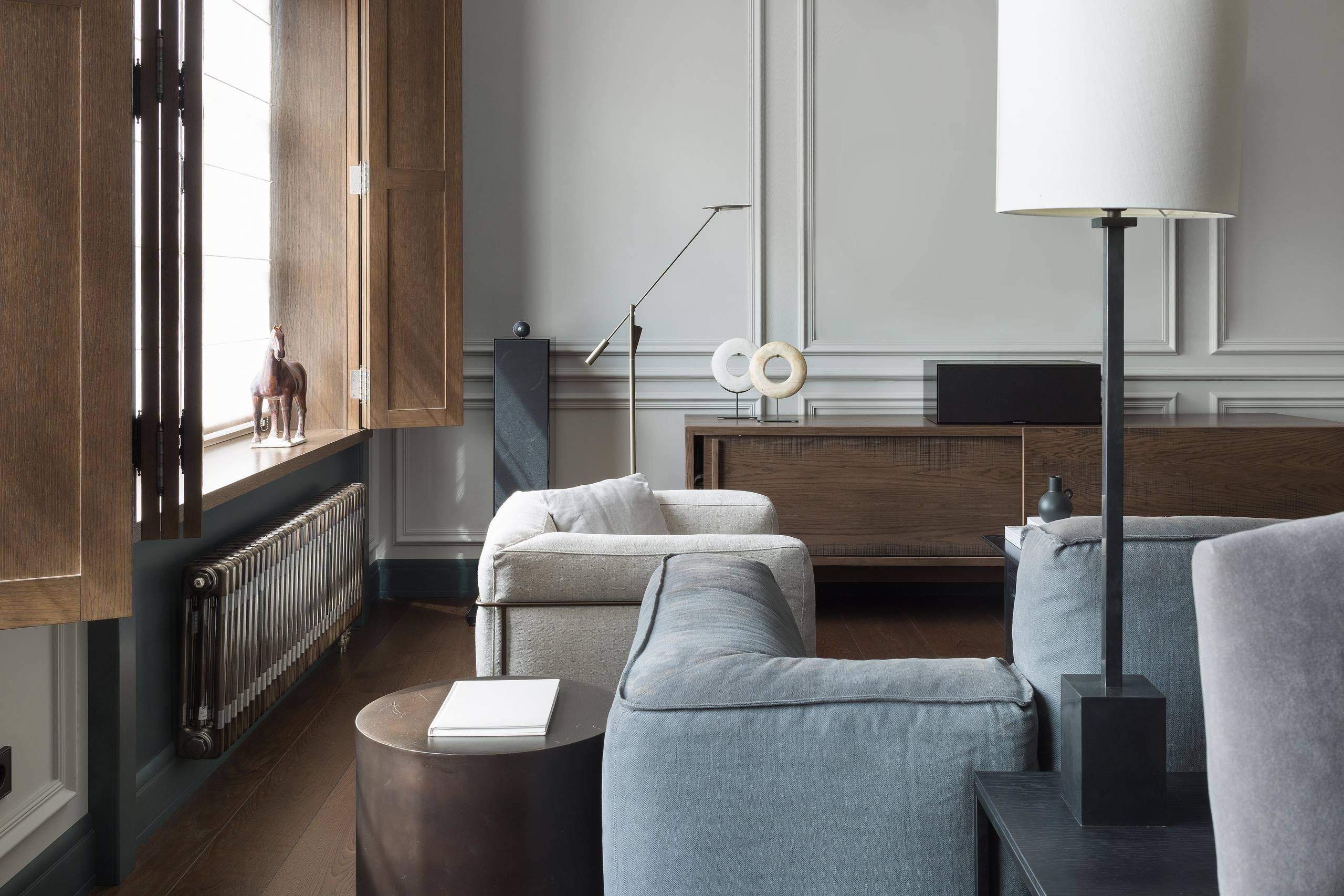 Houzz тур: Квартира с деревянными ставнями в центре Москвы