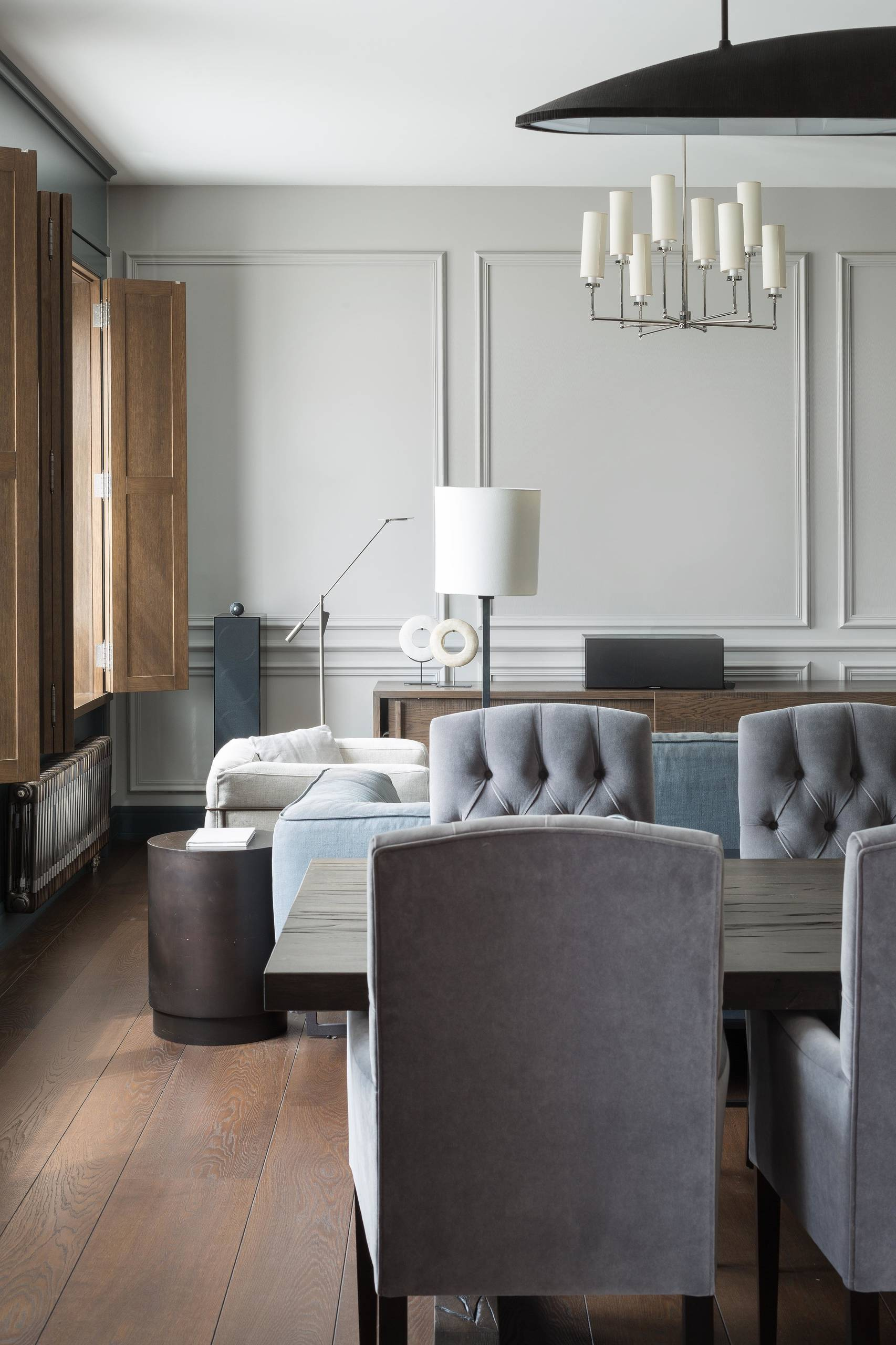 Houzz тур: Квартира с деревянными ставнями в центре Москвы