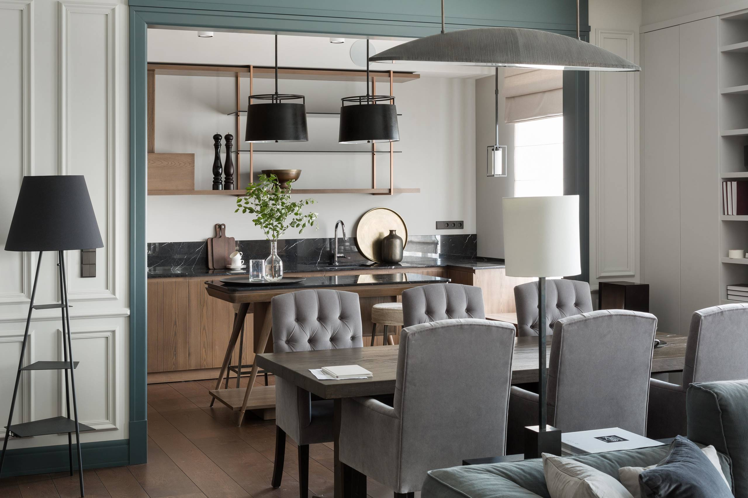 Houzz тур: Квартира с деревянными ставнями в центре Москвы