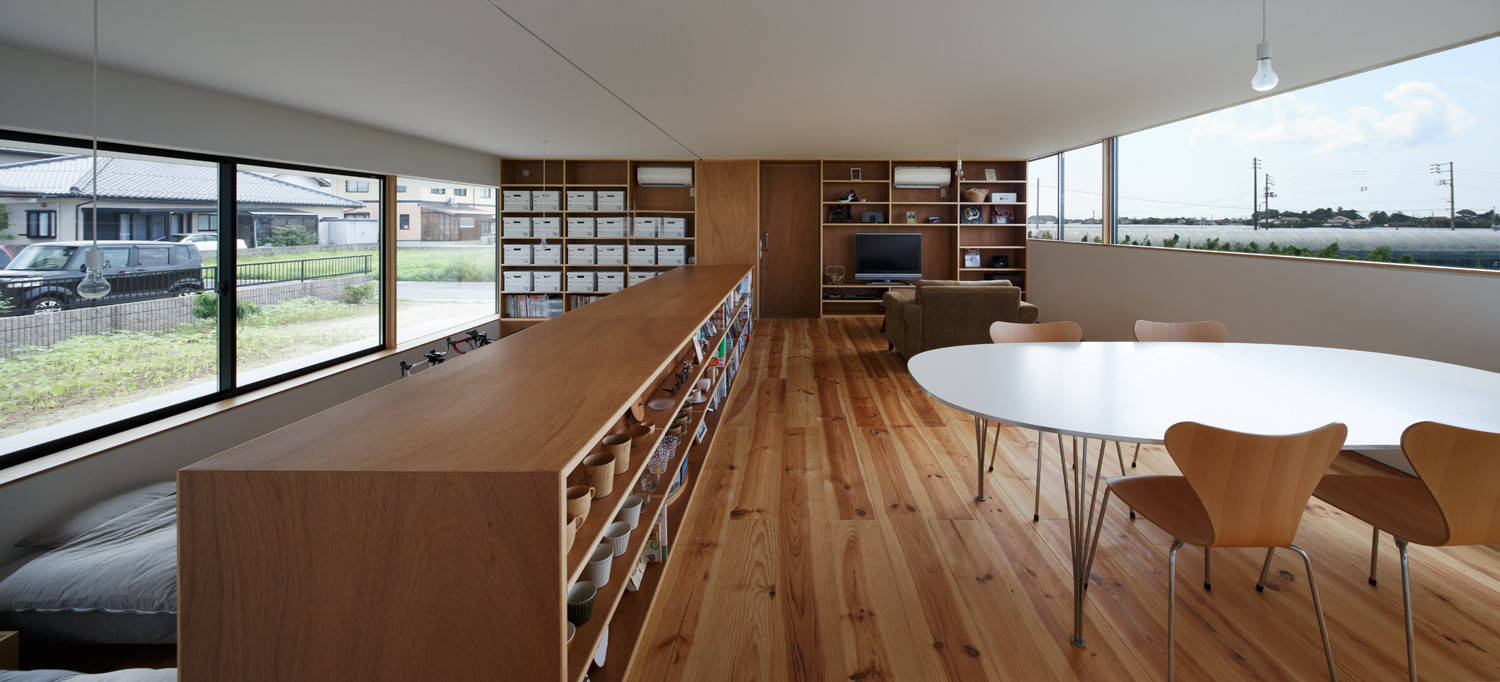 Houzz Япония: Дом, где главное украшение — виды из окон