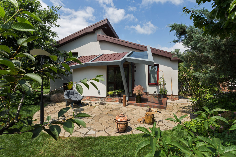 Houzz Украина: Дом для холостяка с камином и СПА-зоной