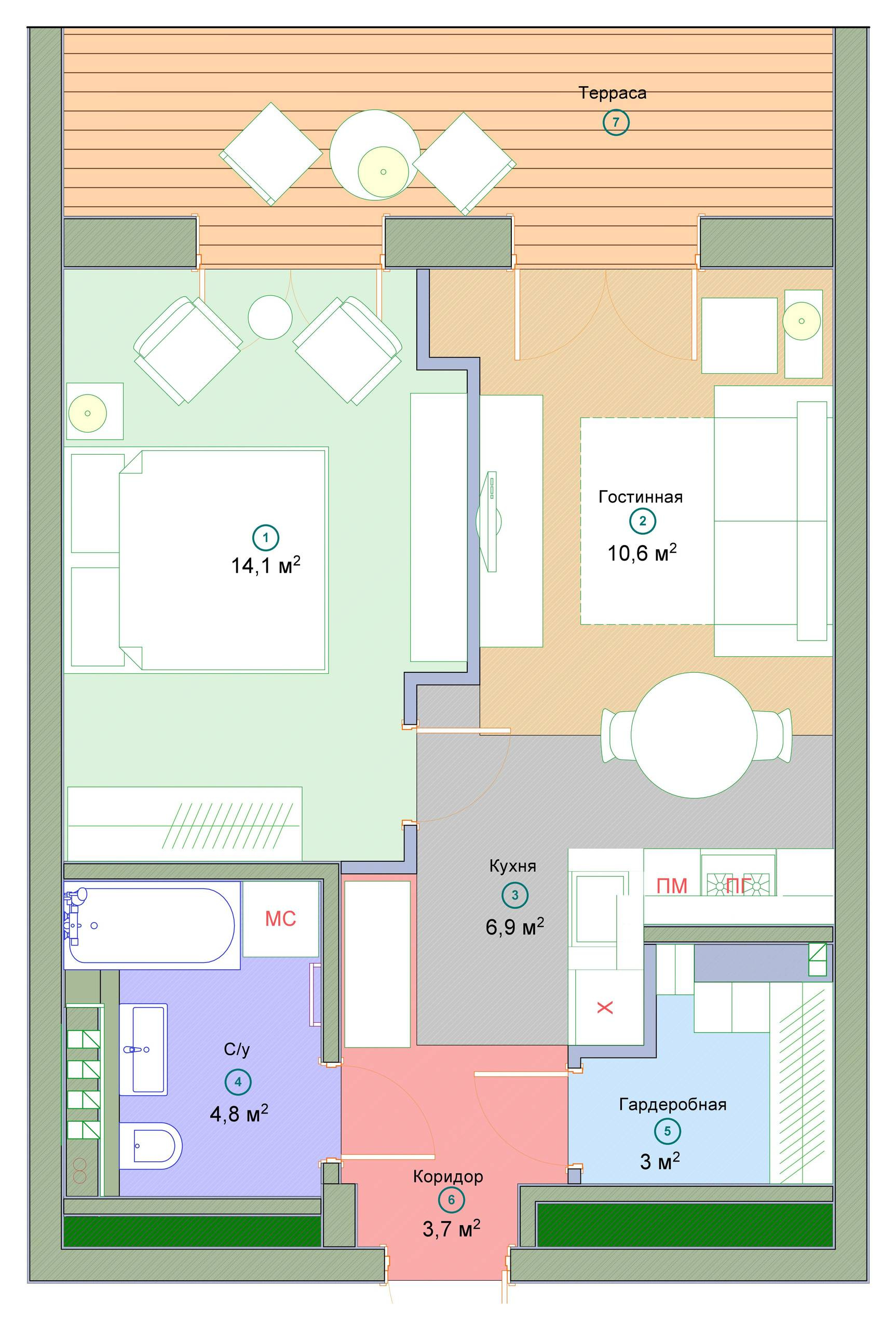 Houzz Украина: Квартира в Киеве для деловой женщины