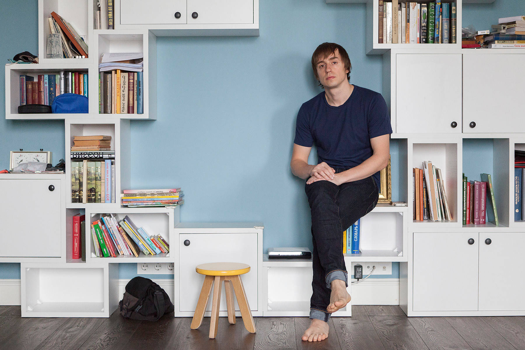 В гостях: Многоуважаемый стеллаж и другие интерьерные находки