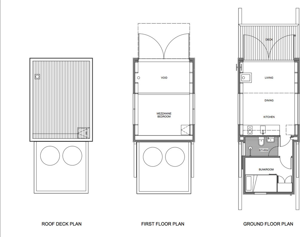 Houzz Новая Зеландия: Мобильный пляжный дом для любителей серфинга