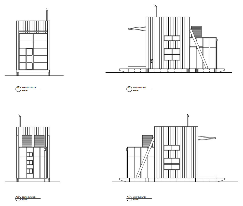Houzz Новая Зеландия: Мобильный пляжный дом для любителей серфинга
