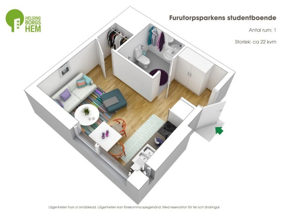 Как у них: Студенческое жилье в Швеции