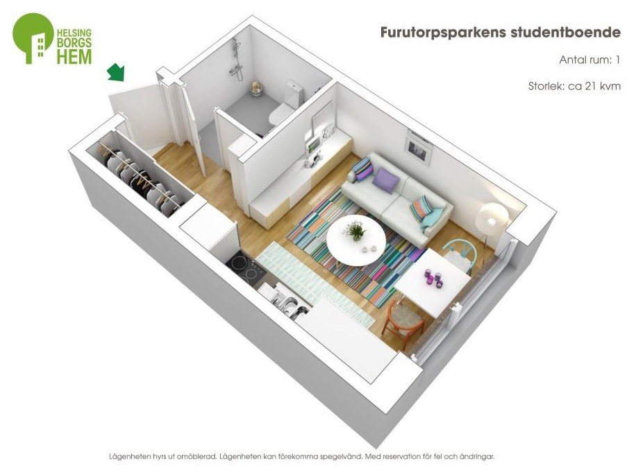 Как у них: Студенческое жилье в Швеции