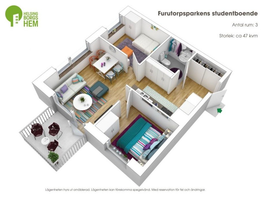 Как у них: Студенческое жилье в Швеции