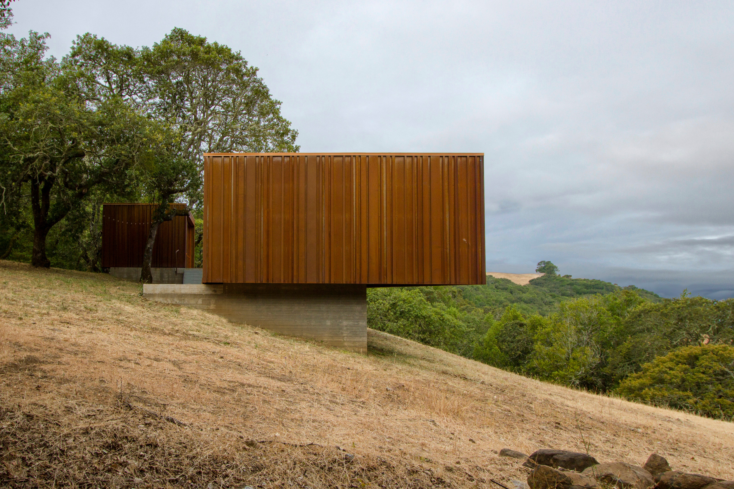 Houzz США: Модульный дом на одном из Калифорнийских холмов