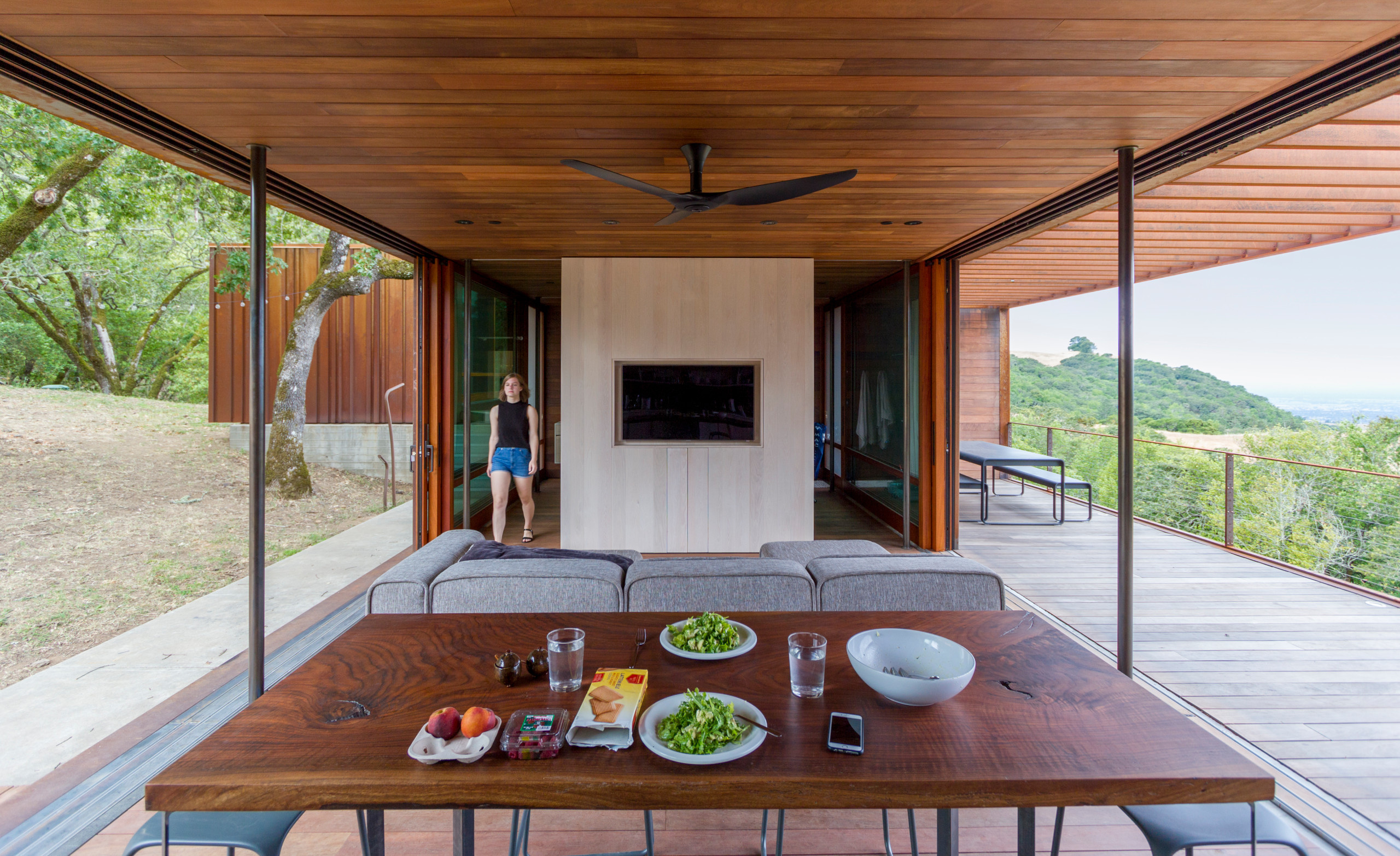 Houzz США: Модульный дом на одном из Калифорнийских холмов