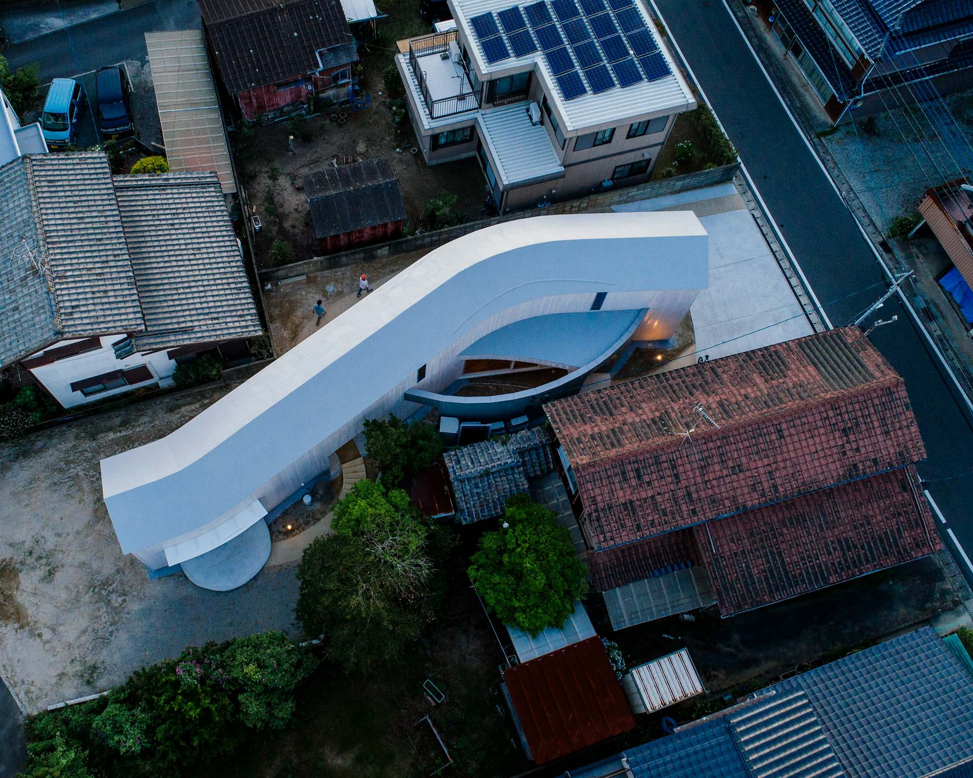 Houzz Япония: Дом 40 метров... в длину