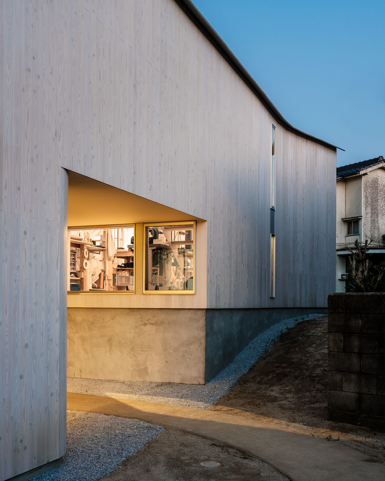 Houzz Япония: Дом 40 метров... в длину