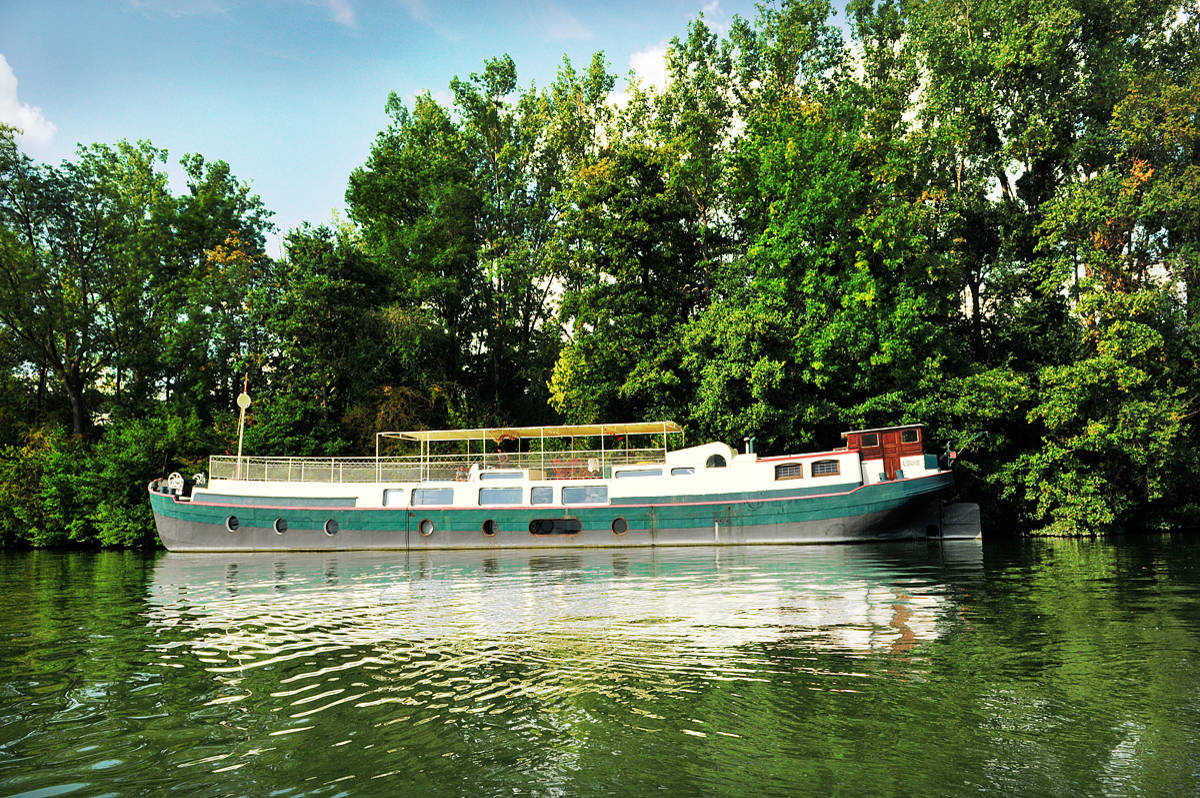 Houzz Франция: Дом-корабль для путешествий по Сене