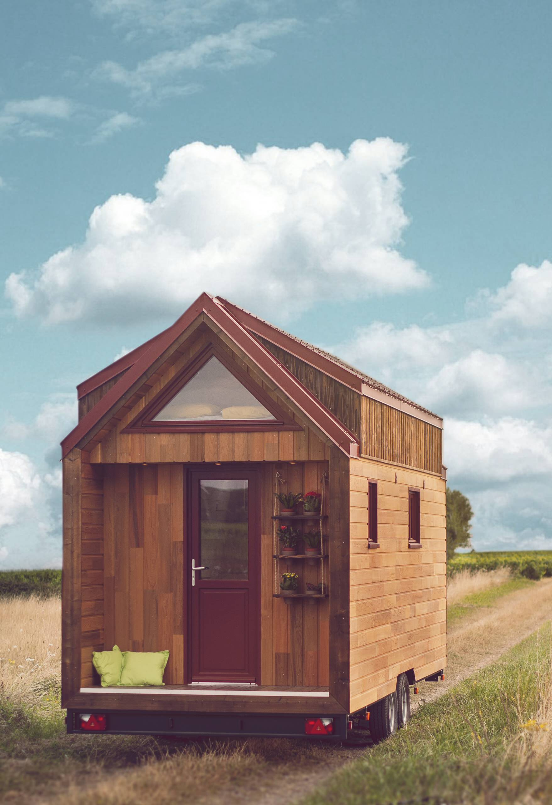 Архитектура: Дом на колесах — 20 кв. м для пары веганов